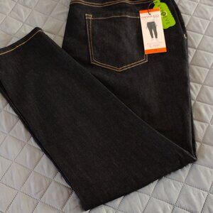Parasuco Women’s High Waist Skinny Stretch Denim Jeans Dark Wash Tummy Control